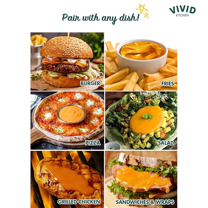 VIVID KITCHEN Kimchi Chipotle Mayo - Korean Fusion Sauce - 8.6 oz Bottle - Bold, Spicy, Creamy Condiment - No MSG or Preservatives - Perfect for Topping, Dipping, Spreading & Cooking