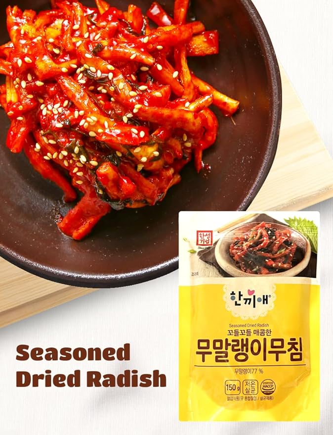 [Big Pack] Korean Side Dishes Set – 4-Pack Banchan (Braised Lotus Root, Soybeans, Dried Radish, Seasoned Perilla Leaves) | 150g Each, Total 600g | Ready to Eat, Traditional Korean Meal Prep 무말랭이, 양념깻잎, 간장깻잎, 콩자반