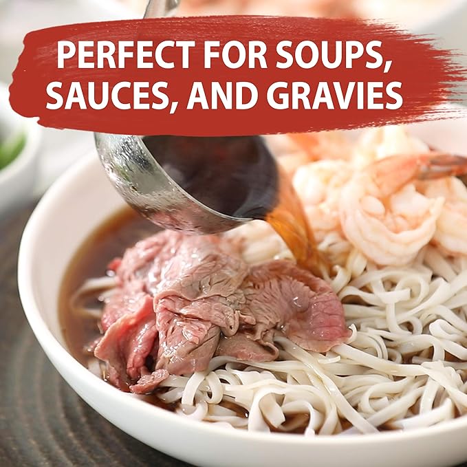 Minor's Beef Base and Stock, Great for Soups and Sauces, 0 Grams Trans Fat, No Added MSG, 16 oz (Pack of 3)